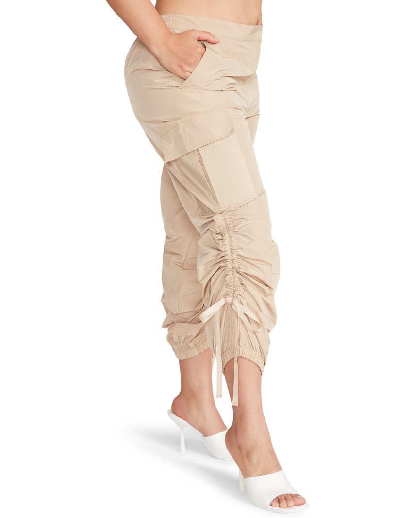 Khaki Steve Madden Hally Women's Pants | PH 3794ZYP